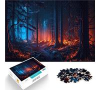Puzzle pour Adolescents 1000 pièces Forêt Fantastique Magique Apprentissage éducatif Chaque pièce est Unique - Jeu Familial Stimulant et Amusant 50x70cm