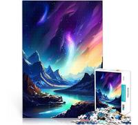 Puzzle pour Adolescents 1000 pièces Galaxie Symphonie Céleste Compétition de Vitesse Manuelle décoration Murale 52x38cm