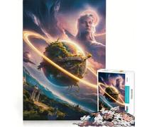 Puzzle pour Adolescents 1000 pièces Gardien céleste, décoration Murale, Passe-Temps idéal Pendant Les Vacances, Cadeau d'anniversaire, Cadeau de Voyage, 38x26cm