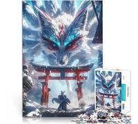 Puzzle pour Adolescents 1000 pièces Gardien du sanctuaire Jeu Familial Anti-Stress Défi Difficile Cadeau Amusant 75x50cm