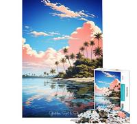 Puzzle pour Adolescents 1000 pièces Gladden Spit and Silk Art Jeu éducatif Stimulant d'analyse et de logique pour Les 14 Ans et Plus 50x75cm