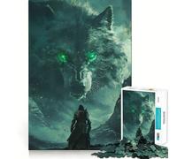Puzzle pour Adolescents 1000 pièces Guerrier Astral Articulations Lisses Jeu Amusant et Stimulant pour Le Cerveau,idéal pour se détendre et s'amuser,Cadeau de Noël (50x75cm)
