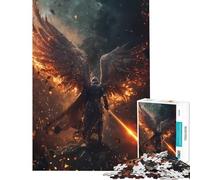 Puzzle pour Adolescents 1000 pièces Guerrier d'Eden Jeu de réflexion Stimulant pour Les Amateurs de Jeux et décoration Murale (Dimensions 38x26cm)