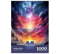 Puzzle pour Adolescents 1000 Pièces Hiking The Galaxy Puzzles pour Adultes, Jouets Anti-Stress, Difficile, Cadeau d'anniversaire Unique 52x38cm/1000pcs