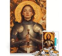 Puzzle pour Adolescents 1000 pièces Jeanne d'arc Pucelle d'Orléans Jeu éducatif Difficile Collection d'artistes Beaux-Arts 50x75cm