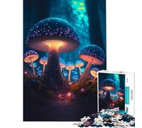 Puzzle pour Adolescents 1000 pièces Jeu de la Famille Champignons Jouet addictif pour cultiver la Patience Améliore la mémoire (Dimensions 38x26cm)