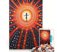Puzzle pour Adolescents 1000 pièces Joie et énergie Danse Jeu éducatif Difficile Collection d'artistes Beaux-Arts 38x52cm