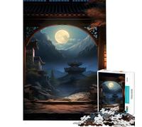 Puzzle pour Adolescents 1000 pièces La Porte du Paradis Japonaise Jeu Familial addictif pour cultiver la Patience pour Les Jeux améliore la mémoire (Dimensions 38x26cm)