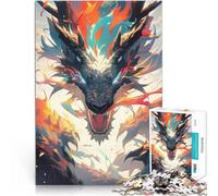 Puzzle pour Adolescents 1000 pièces Le Meilleur Anime de Dragon Compétition de Vitesse Manuelle Bon Cadeau 38x26cm