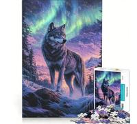 Puzzle pour Adolescents 1000 pièces Les Loups Ont des alphas Jeu Impossible défi Difficile Cadeau d'anniversaire Unique 50x75cm