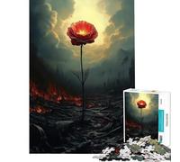 Puzzle pour Adolescents 1000 pièces l'espoir dans Les Cendres Défi éducatif Décoration Murale Jeu éducatif pour Les 14 Ans et Plus Dimensions 38x52cm