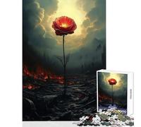 Puzzle pour Adolescents 1000 pièces l'espoir renaît de Ses Cendres Décoration Jouet Cadeau d'anniversaire Jeu Relaxant et Anti-Stress Dimensions 38x26cm