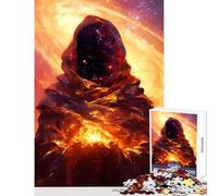 Puzzle pour Adolescents 1000 pièces Magic Nova Star Space God Jeu éducatif Jeu Familial Défi éducatif Dimensions 50x75cm