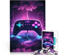 Puzzle pour Adolescents 1000 pièces Manette de Jeu Entraînez Votre Cerveau et Vos Mains est idéal comme Cadeau pour Toute la Famille 75x50cm