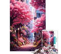 Puzzle pour Adolescents 1000 pièces Marcher dans la Solitude Puzzle Adulte à Manipuler pour s'amuser en Famille Difficile et Stimulant (Taille 50x75cm)