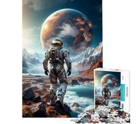 Puzzle pour Adolescents 1000 pièces Marcher dans Le Cosmos Jeu éducatif et d'apprentissage Décoration idéale Cadeau d'anniversaire (Dimensions 50x75cm)