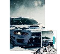 Puzzle pour Adolescents 1000 pièces Mitsubishi Lancer Evo V Stimule Le Cerveau Décoration Murale Jeu Relaxant Convient aux Personnes de 14 Ans et Plus (50x75cm)
