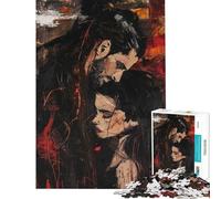 Puzzle pour Adolescents 1000 pièces Murmure de Passion Puzzle Adulte à Monter soi-même Jeu de Course de Vitesse Difficile et Stimulant (Taille 38x52cm)