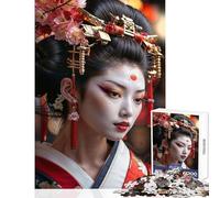 Puzzle pour Adolescents 1000 pièces Murmures de Kyoto Puzzle 1000 pièces Jeu de réflexion Cadeau d'anniversaire Amusant et Humoristique (38x52cm)