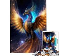 Puzzle pour Adolescents 1000 pièces Nébuleuse Mystique Phénix Jeu de réflexion Jouet Jeu intellectuel Excellent Cadeau pour Les Jeux Décoration Murale (Dimensions 38x52cm)