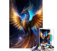 Puzzle pour Adolescents 1000 pièces Nébuleuse Mystique Phénix Jeu Impossible pour Un Jeu éducatif Un défi Un Cadeau Amusant Convient aux Couples (Dimensions 75x50cm)