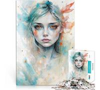 Puzzle pour Adolescents 1000 pièces Nymphe de Glace Réduction du Stress intéressante est idéal comme Cadeau pour Toute la Famille 38x26cm