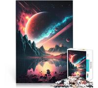 Puzzle pour Adolescents 1000 pièces Odyssée de l'univers Cosmique Jeu intellectuel Jouet Jeu éducatif pour Anniversaire, Noël 38x26cm
