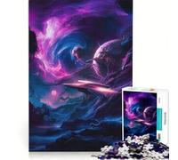 Puzzle pour Adolescents 1000 pièces Odyssée du Vortex Cosmique, Jouet éducatif, pour s'amuser en Famille, renforcer Les Liens Amoureux 38x26cm