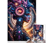 Puzzle pour Adolescents 1000 pièces Oracle céleste Jeux relaxants Décoration Murale Anti-Stress Jouet d'interaction Parent-Enfant (50x75cm)