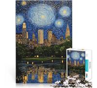 Puzzle pour Adolescents 1000 pièces Paysages et Symboles de beauté Difficile et défi Offrir en Cadeau à Toute la Famille 38x26cm