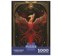 Puzzle pour Adolescents 1000 Pièces Phoenix Rebirth Puzzle pour Adultes Jeu Manuel Découpe De Précision Activités Amusantes À La Maison 52x38cm/1000pcs