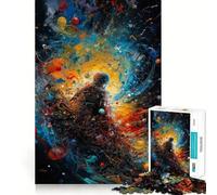 Puzzle pour Adolescents 1000 pièces Piégé dans Le Bord infiniment Parfait Jeu de logique Amusant et Calme Activité Artistique d'anniversaire (50x75cm)