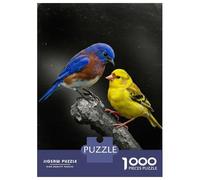 Puzzle pour Adolescents 1000 Pièces Pink Rose on Red and Yellow Puzzle pour Adultes Jeu De Réflexion Décoration Murale Cadeau Anti-Stress 38x26cm/1000pcs