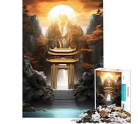 Puzzle pour Adolescents 1000 pièces Porte Kintsugi Mystique Jeu Familial Jouet addictif pour cultiver la Patience Améliore la mémoire (Dimensions 38x26cm)