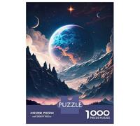 Puzzle pour Adolescents 1000 Pièces Rainbow Tree Cosmic Puzzle pour Adultes Jeu Manuel Découpe De Précision Activités Amusantes À La Maison 38x26cm/1000pcs