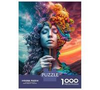 Puzzle pour Adolescents 1000 Pièces Rebirth of Time Puzzle pour Adultes Jeu Pratique Analyse Et Logique Interaction Parent-Enfant 38x26cm/1000pcs