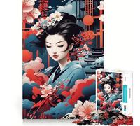 Puzzle pour Adolescents 1000 pièces Rêves florissants,Bords Nets,Jeu de Concentration Amusant,Moment de détente,Cadeau de Noël apaisant (50x75cm)