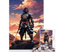 Puzzle pour Adolescents 1000 pièces Samouraï épique Yasuke Jeu éducatif Cadeau d'anniversaire Jeu Relaxant et Antistress Dimensions 38x52cm