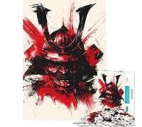 Puzzle pour Adolescents 1000 pièces Samurai Resolve Puzzle ludique Analyse et logique pour Les Amis et la Famille (38x52cm)
