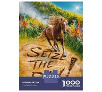 Puzzle pour Adolescents 1000 Pièces Seize The Day Puzzle Jouet Décoration Murale Course De Vitesse Manuelle Offre Cadeau pour Toute La Famille 70x50cm/1000pcs
