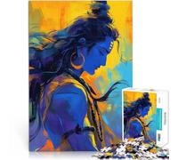 Puzzle pour Adolescents 1000 pièces Shiva Le Rêveur Jeux éducatifs Décoration d'intérieur Convient pour la décoration de Bureau 38x26cm