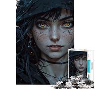 Puzzle pour Adolescents 1000 pièces Silent Companions Corbeau Défi éducatif Apprentissage Jouet de décoration éducative pour la Maison À partir de 14 Ans (38x52cm)