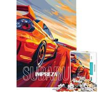 Puzzle pour Adolescents 1000 pièces Subaru Impreza Poster Jouet Jeu intellectuel Casse-tête Difficile pour Les Jeux (Dimensions 50x75cm)