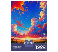 Puzzle pour Adolescents 1000 Pièces Sunset Anime Puzzles pour Adultes, Jouet, Décoration Murale, Loisirs À La Maison, Interaction Parent-Enfant 38x26cm/1000pcs