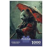 Puzzle pour Adolescents 1000 Pièces The Mysterious Panda Casse-tête pour Adolescents, Jeu De Réflexion, Découpe De Précision, Cadeau d'anniversaire Unique 70x50cm/1000pcs