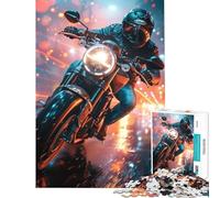 Puzzle pour Adolescents 1000 pièces thème « Balade Nocturne Urbaine » Difficile et Stimulant Analyse et logique Jouet de décoration pour la Maison à partir de 14 Ans (38x52cm)
