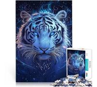 Puzzle pour Adolescents 1000 pièces Tigre Magique Jouets de Divertissement Familial Chaque pièce est Unique - Jeu Familial Stimulant et Amusant 75x50cm