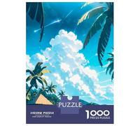 Puzzle pour Adolescents 1000 Pièces Tranquil Tides Casse-tête pour Adolescents, Jeu De Réflexion, Découpe De Précision, Cadeau d'anniversaire Unique 38x26cm/1000pcs