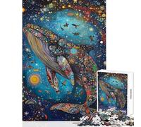 Puzzle pour Adolescents 1000 pièces Une Histoire de Baleine Jeu de Puzzle Familial Modèle à Assembler Offre spéciale pour Toute la Famille (Dimensions 38x52cm)