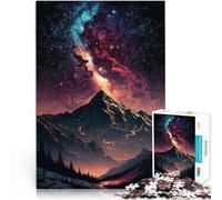 Puzzle pour Adolescents 1000 pièces Une Vue sur la Montagne de la Galaxie Jeux éducatifs Car C'est Un pour Toute la Famille 52x38cm
